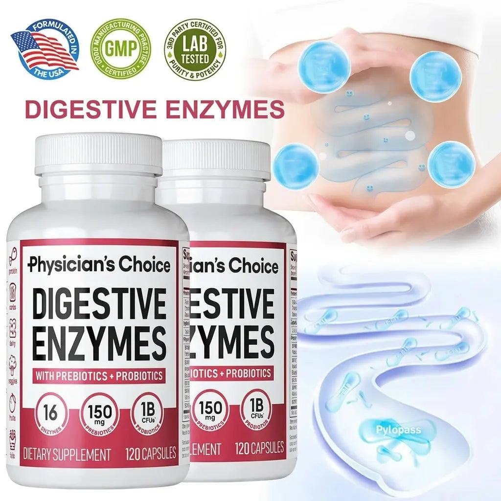 DIGESTIVE ENZYMES (Suplemento Digestivo Avanzado)